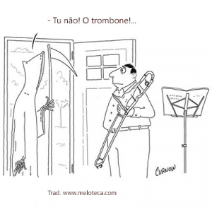 A morte e o trombone
