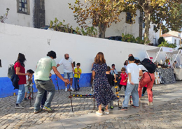 Jogo intercultural da cana, FOLIO, Óbidos