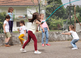 Salto à corda em Arnelas, Gaia